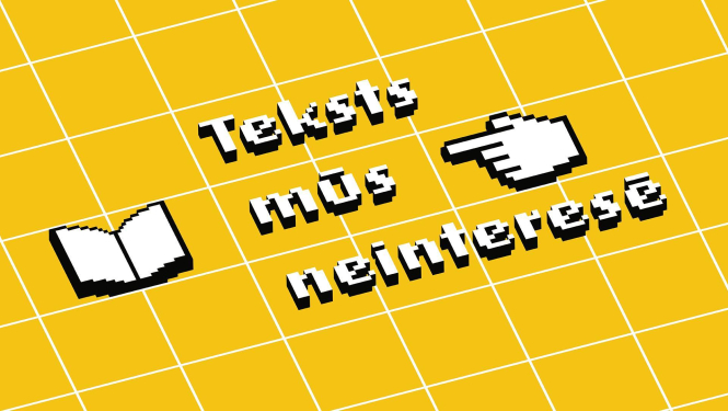 Izstāde “Teksts mūs neinteresē”