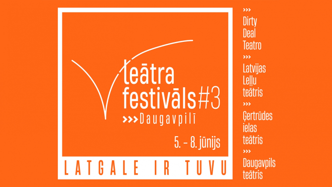 Teātra festivāla plakāts