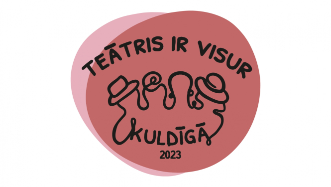 Festivāla “Teātris ir visur Kuldīgā” logo