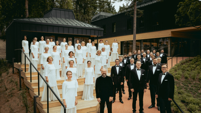 Valsts Akadēmiskais koris Latvija un diriģents Māris Sirmais