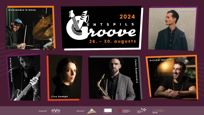 Festivāla "Ventspils Groove 2024" publicitātes attēls