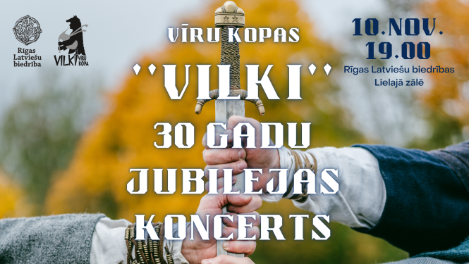 Vīru kopa "Vilki" aicina uz jubilejas koncertu