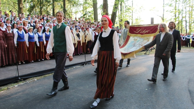 Virsdiriģentu svētki, LNKC arhīva foto.