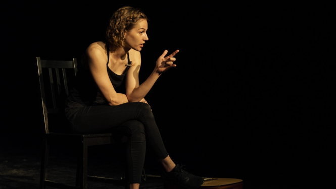 Skats no izrādes “Viss būs labi”, foto Andrejs Strokins.