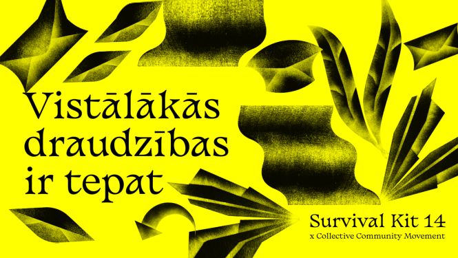 Festivāla "Survival Kit 14" vizuālais materiāls