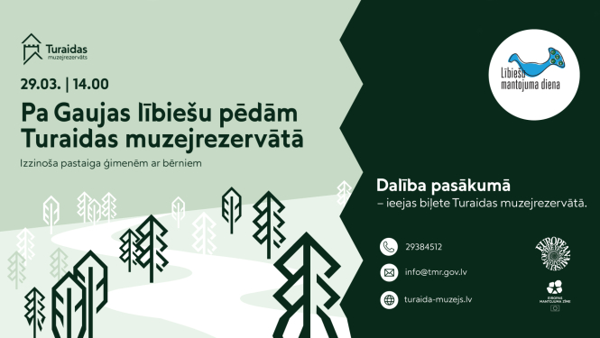Turaidas muzejrezervāts aicina uz pasākumu Lībiešu mantojuma dienu ietvaros