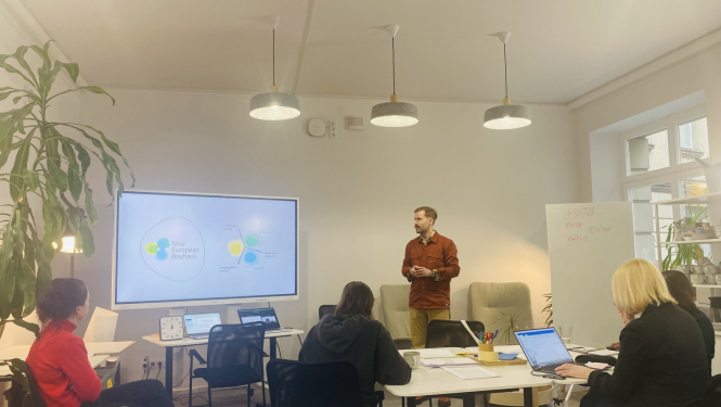 Inovāciju sprinta darbnīcas dalībnieki