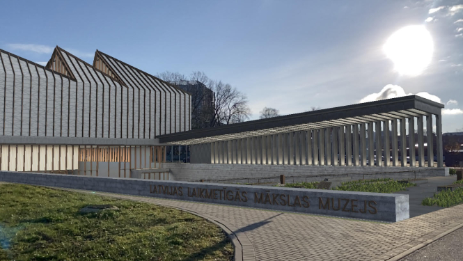 Latvijas Laikmetīgās mākslas muzeja paplašinātās realitātes modelis
