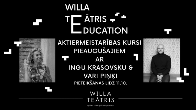 Aktiermeistarības nodarbību vizuālais materiāls