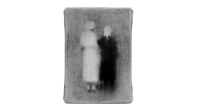 Fragments no mākslinieka Jāņa Avotiņa personālizstādes “Tālē”