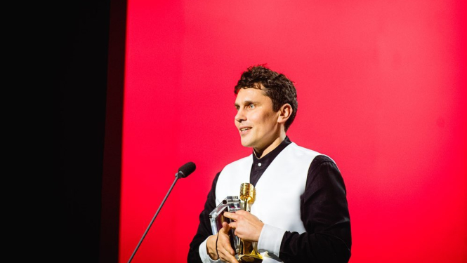 Latvijas Mūzikas ierakstu gada balvas "Zelta Mikrofons '23" ceremonija, foto: Ritvars Stankevičs