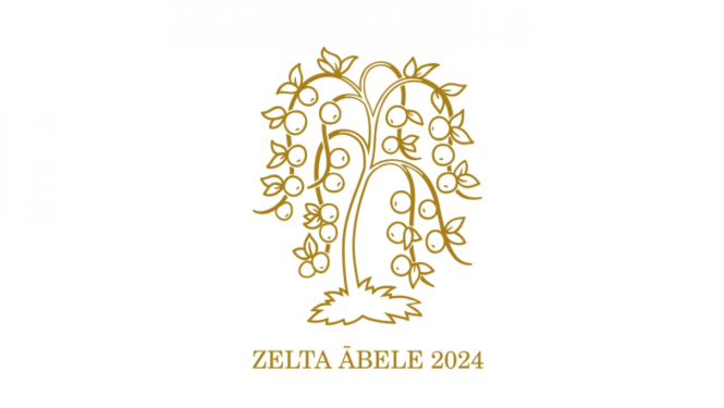Zelta ābele 2024 logo