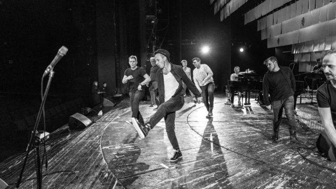 Koncertizrāde “Ziedonis. Lācis. Vīrieši”, foto: Una Taal - Medvide