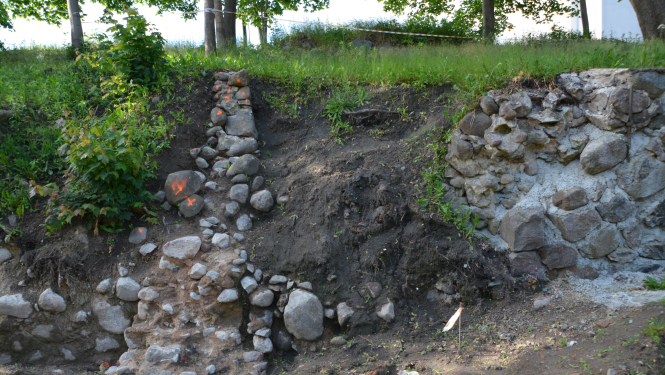 Ziloņu ielas mūrējums Valmierā