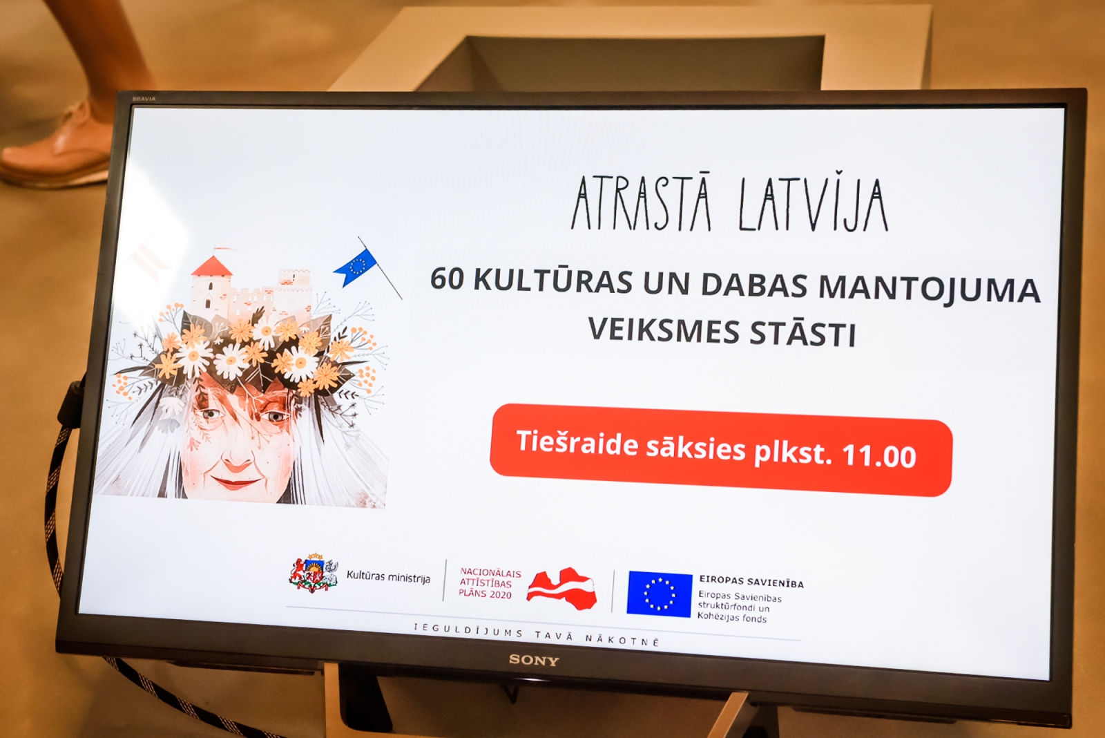 Konference "Atrastā Latvija - 60 kultūras un dabas mantojuma veiksmes stāsti"