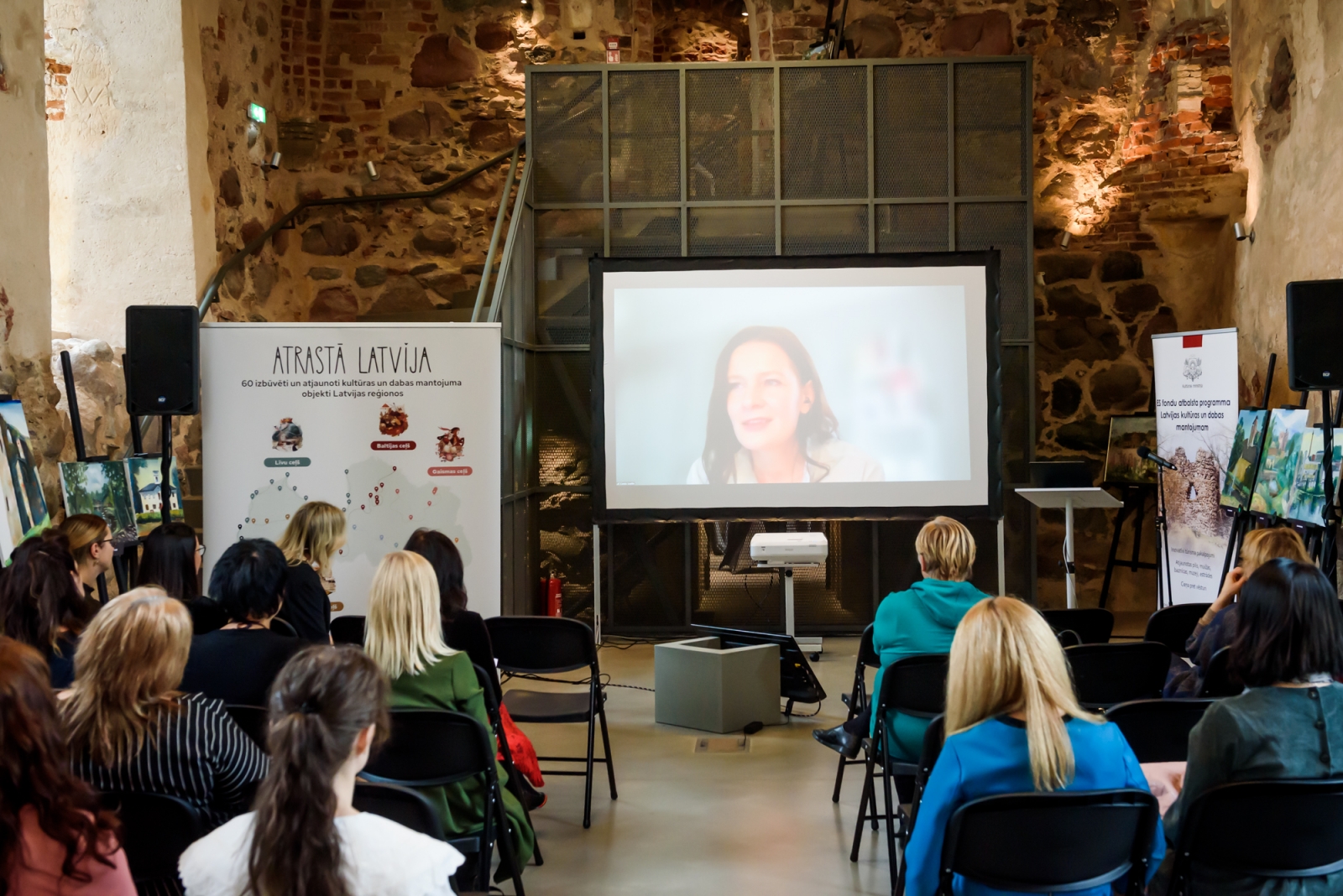 Konference "Atrastā Latvija - 60 kultūras un dabas mantojuma veiksmes stāsti"