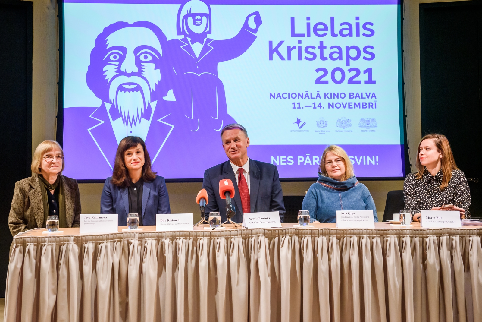 Nacionālās kino balvas “Lielais Kristaps” preses konference