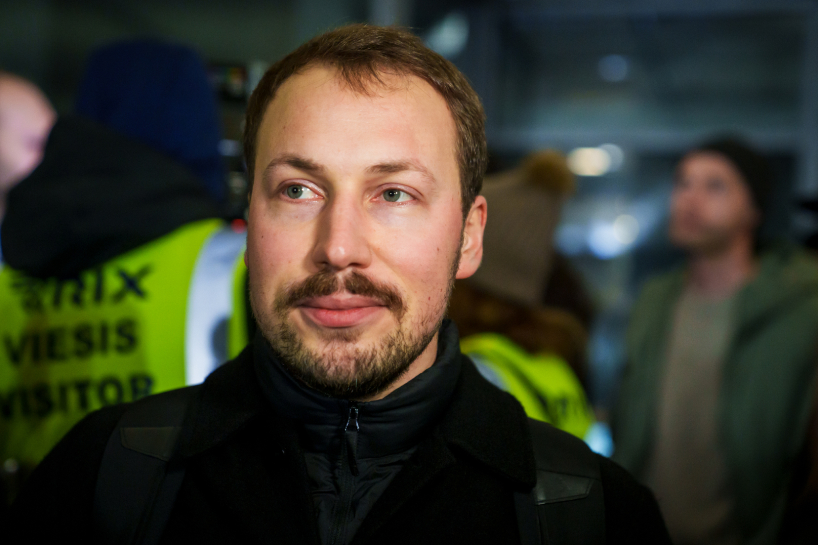 Filmas "Straume" komandas svinīgā sagaidīšana un sveikšana