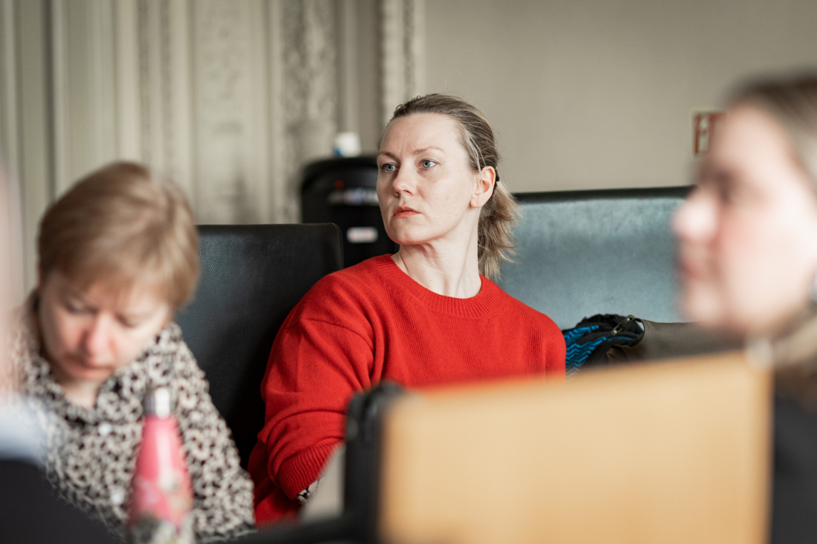 Pilsoniskās sabiedrības attīstības stratēģijas darba grupas sēdes norise un dalībnieki KM Lielajā zālē