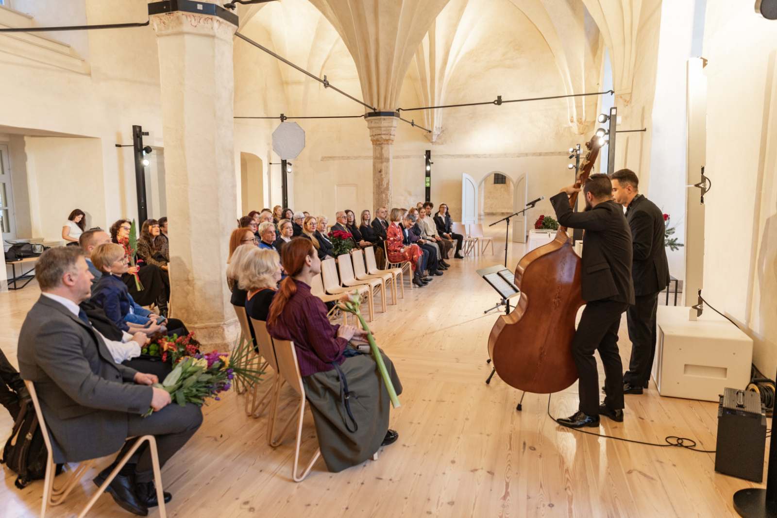 Ministru kabineta un Kultūras ministrijas Atzinības rakstu pasniegšanas svinīgā ceremonija LNVM remtera zālē