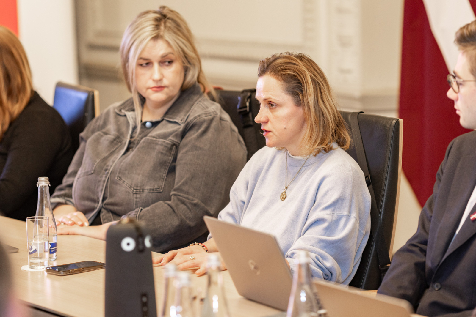 Latvijas Mūzikas padomes sēdes norise KM Lielajā zālē