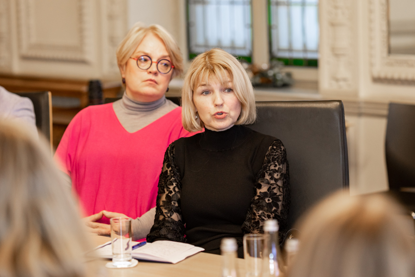 Latvijas Mūzikas padomes sēdes norise KM Lielajā zālē