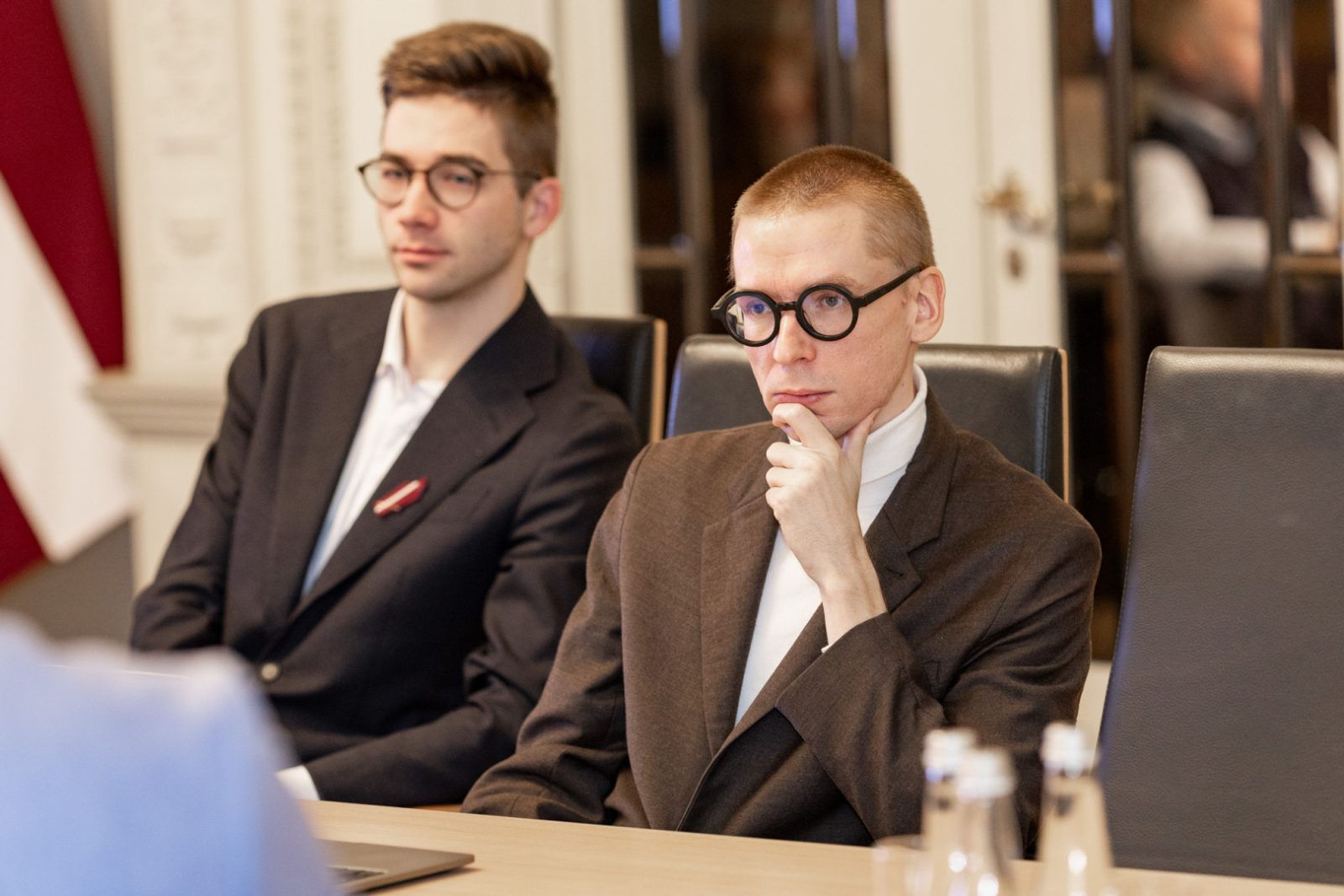 Latvijas Mūzikas padomes sēdes norise KM Lielajā zālē