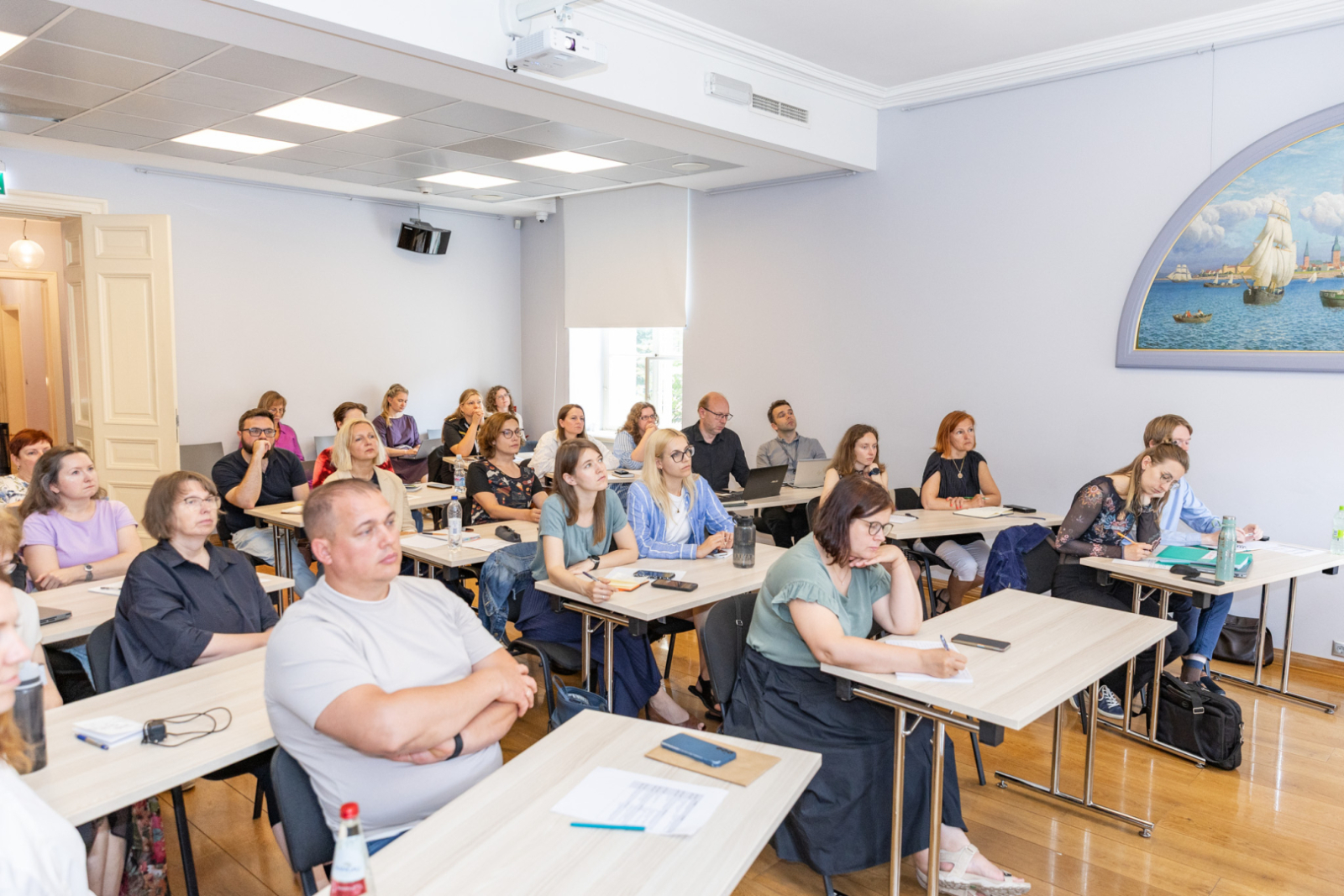 Mācību process kultūras mantojuma aizsardzības un glābšanas krīzes situācijās plāna īstenošanas grupas organizācijām, KM muzejiem, VUGD un Rīgas pašvaldībai