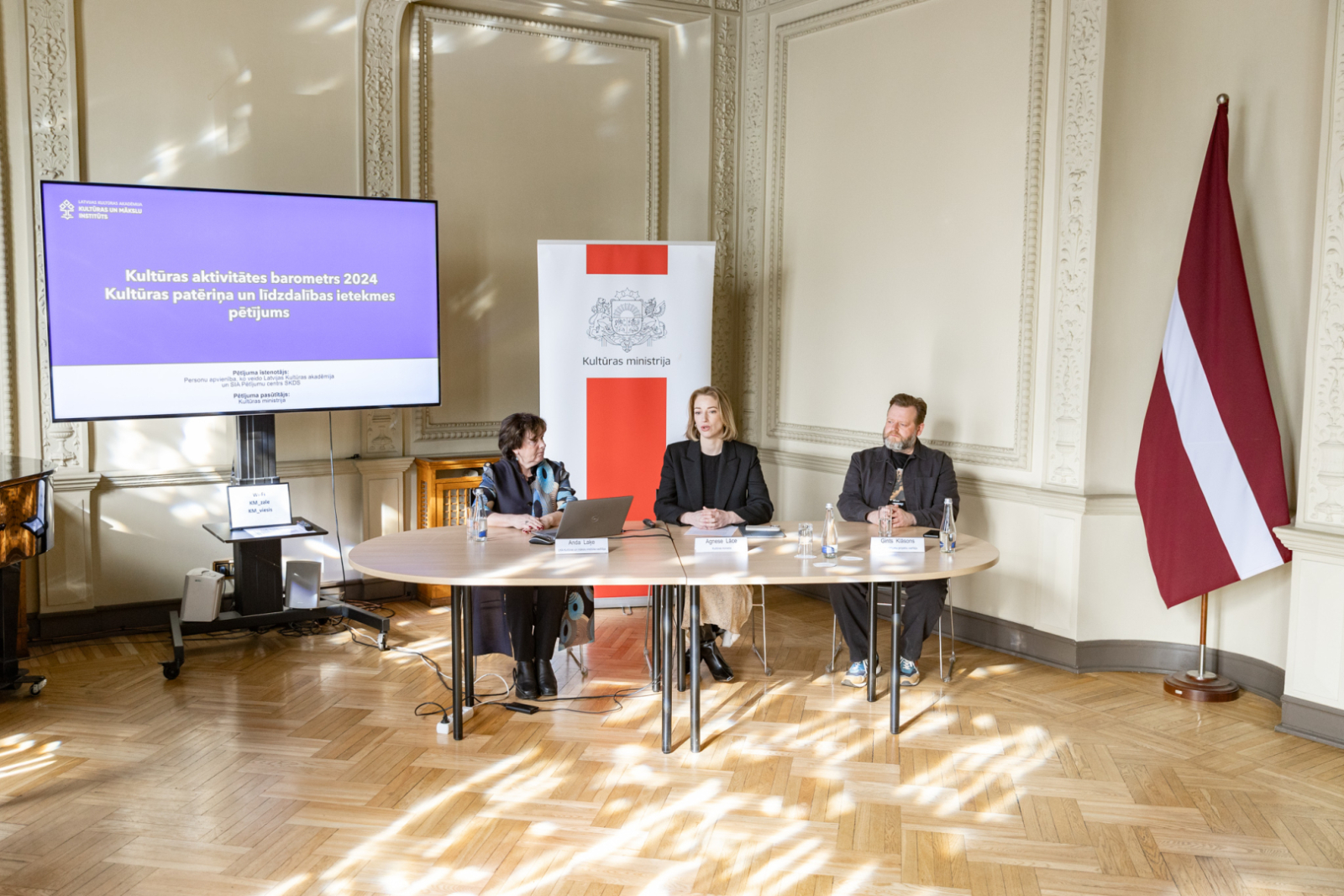 10.04.2025_KM un LKA mediju pasākums par jaunākā Kultūras patēriņa pētījuma rezultātiem