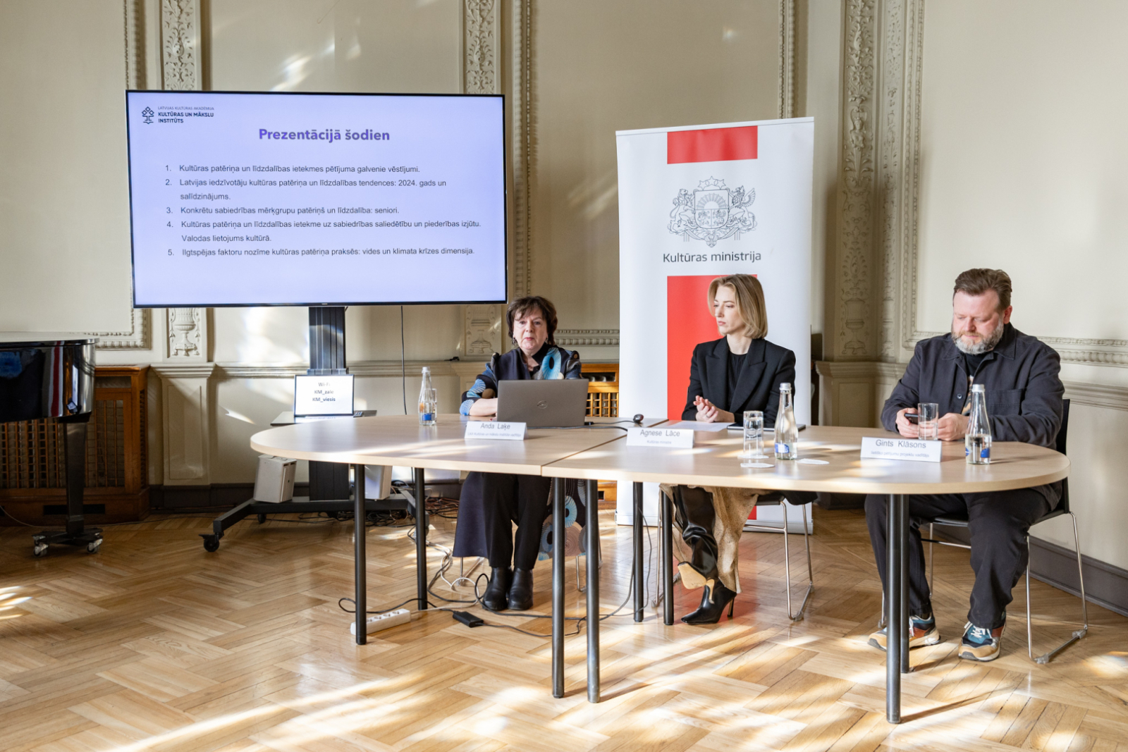 10.04.2025_KM un LKA mediju pasākums par jaunākā Kultūras patēriņa pētījuma rezultātiem