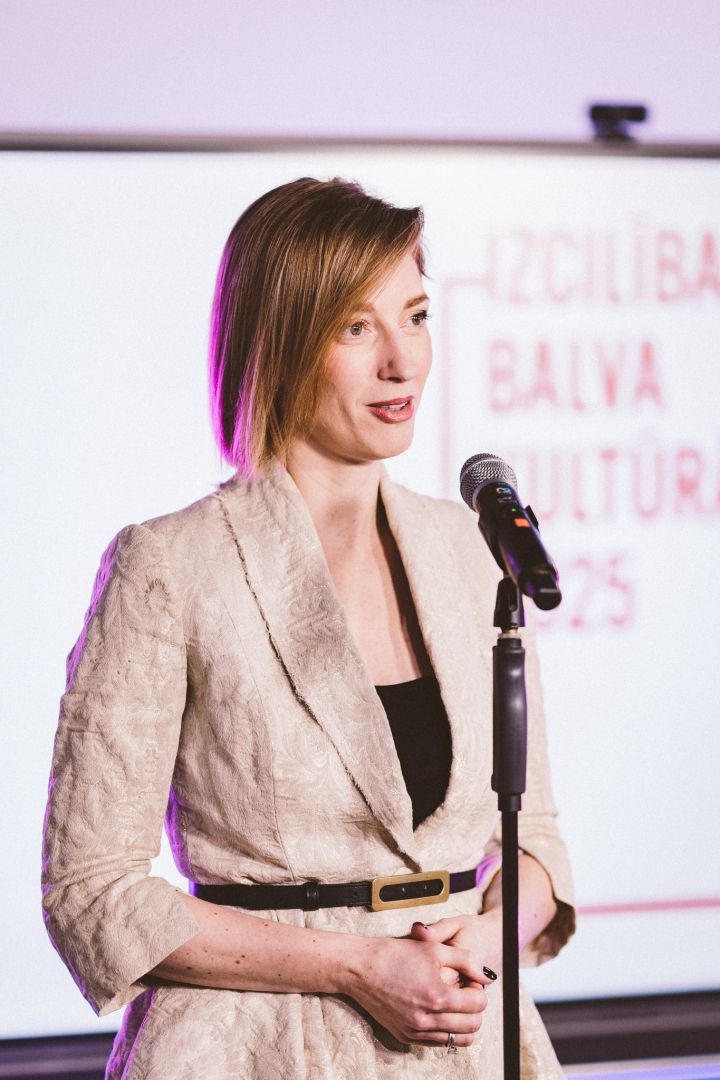 Izcilības balva kultūrā 2025 svinīgās pasniegšanas ceremonijas norise LMA prototipēšanas darbnīcu “Riga MakerSpace” ēkā