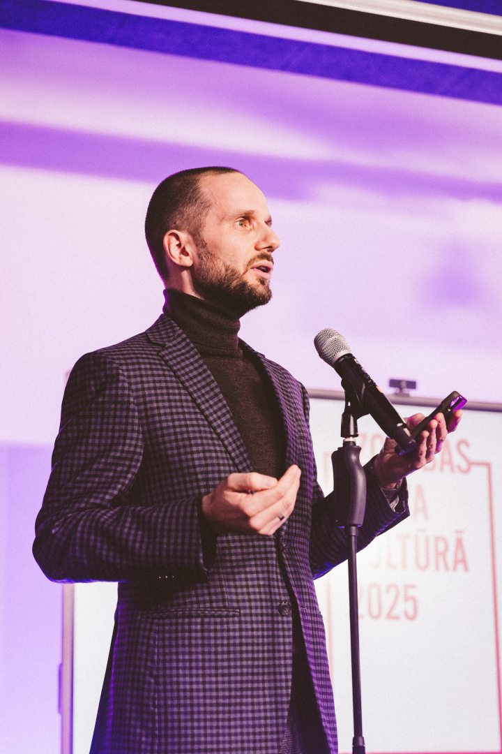 Izcilības balva kultūrā 2025 svinīgās pasniegšanas ceremonijas norise LMA prototipēšanas darbnīcu “Riga MakerSpace” ēkā