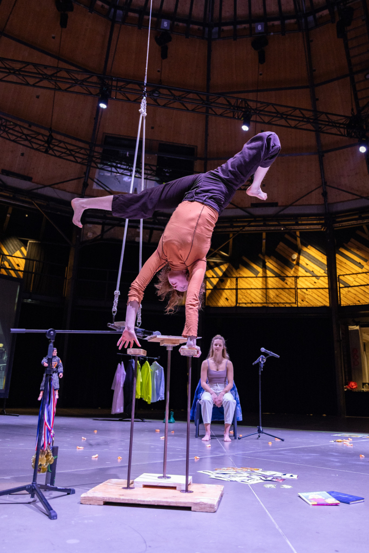 Rīgas cirka 2026. gada sezonas atklāšanas preses konferences norise Rīgas cirka arēnā