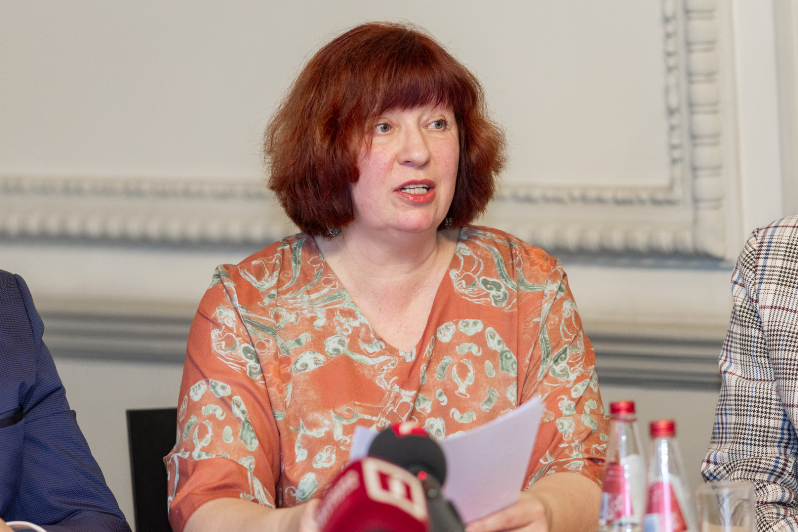 Lielās mūzikas balvas 2025 preses konferences norise KM Lielajā zālē