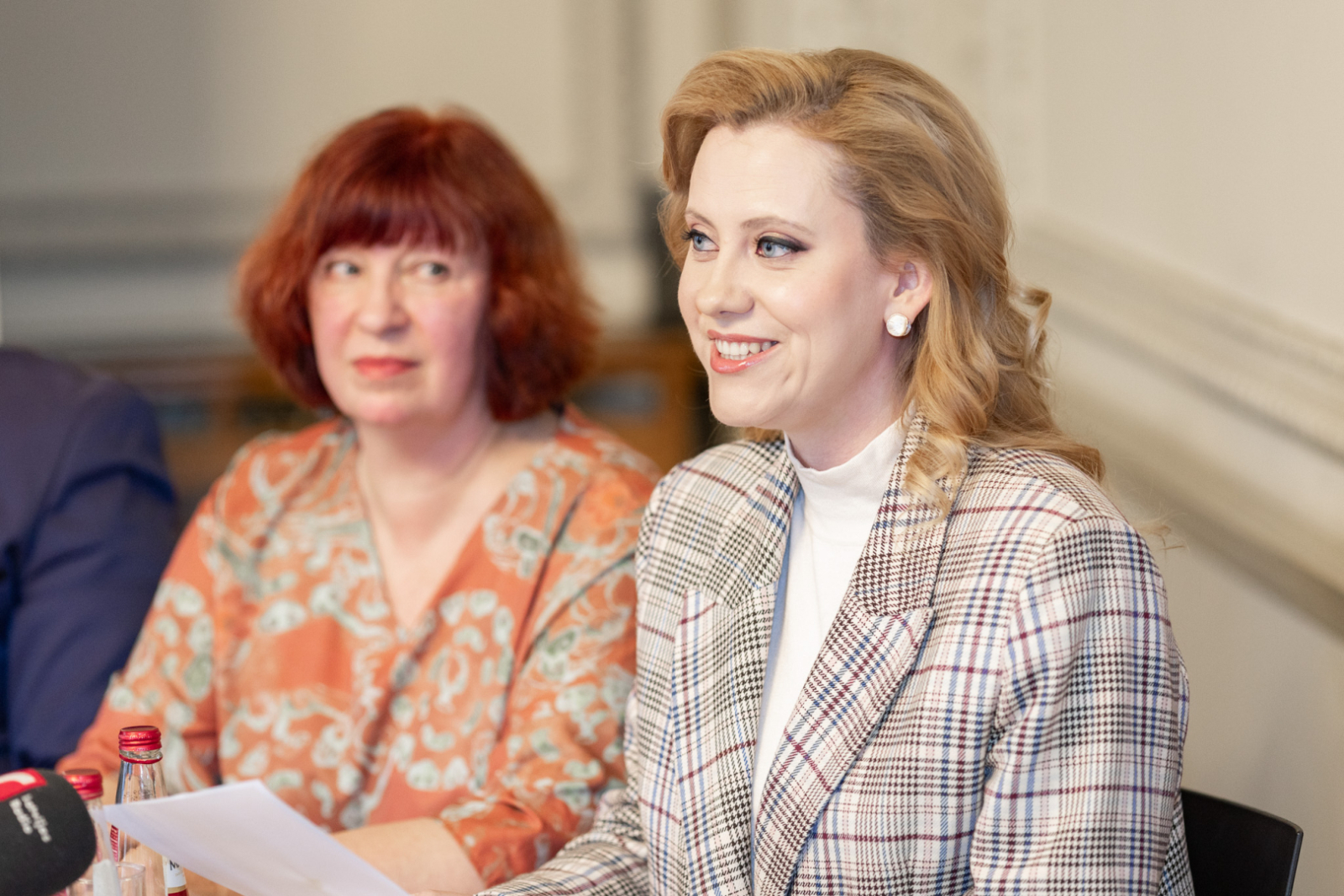 Lielās mūzikas balvas 2025 preses konferences norise KM Lielajā zālē