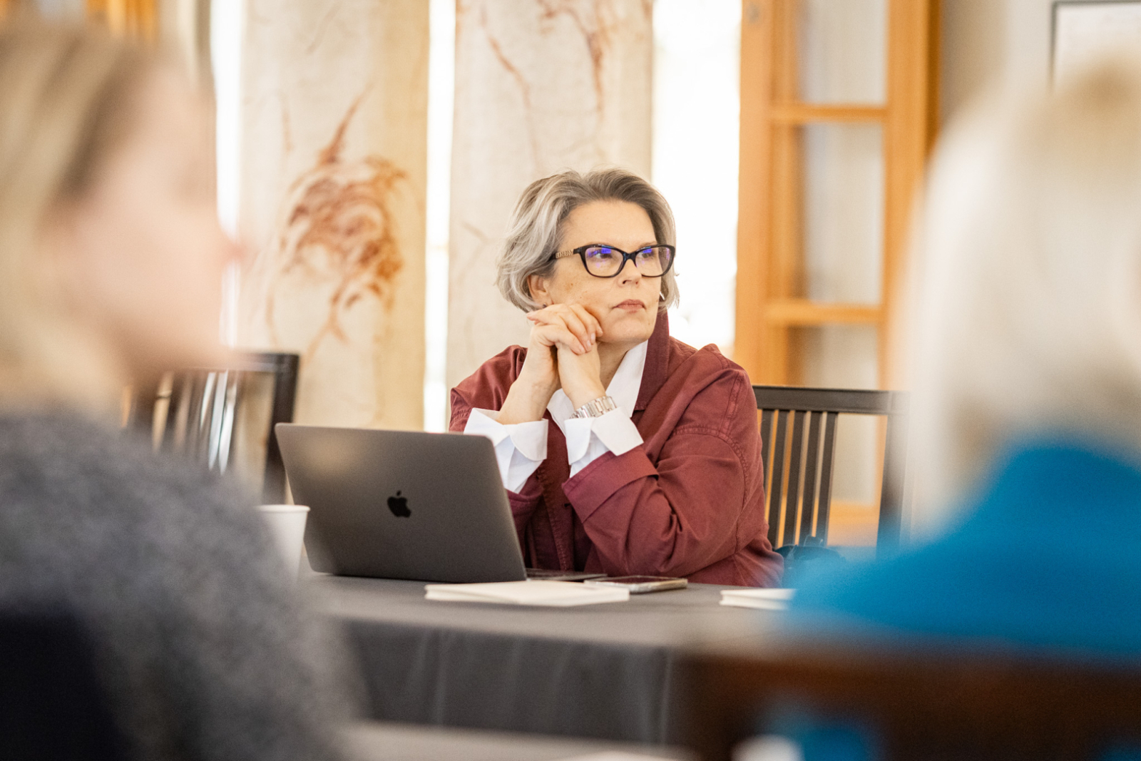 UNESCO Latvijas Nacionālās komisijas dalībnieki RVKM Kolonnu zālē