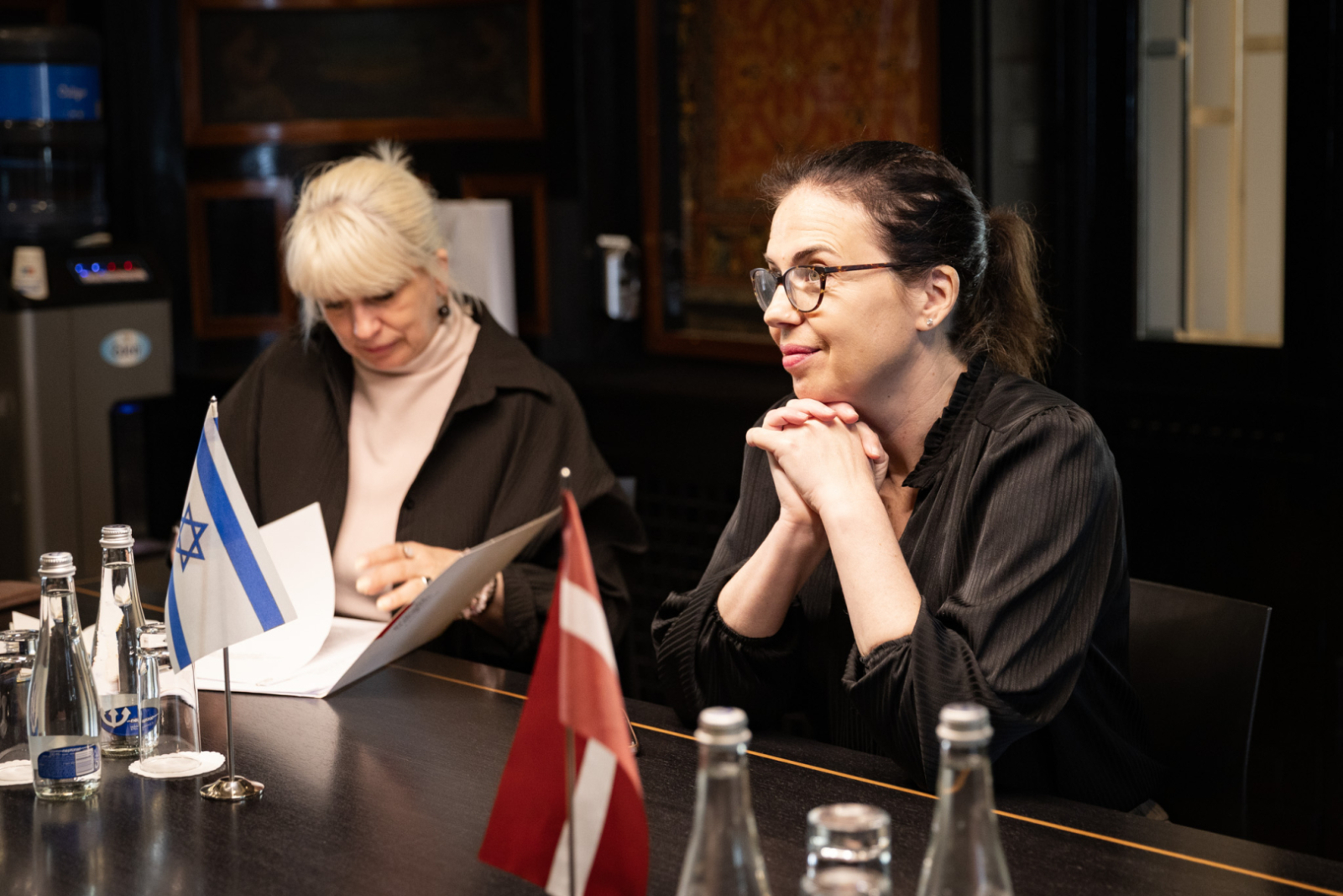 Kultūras ministrijas pārstāvju tikšanās ar Izraēlas Valsts ārkārtējo un pilnvaroto vēstnieci Latvijas Republikā Sandru Simoviču
