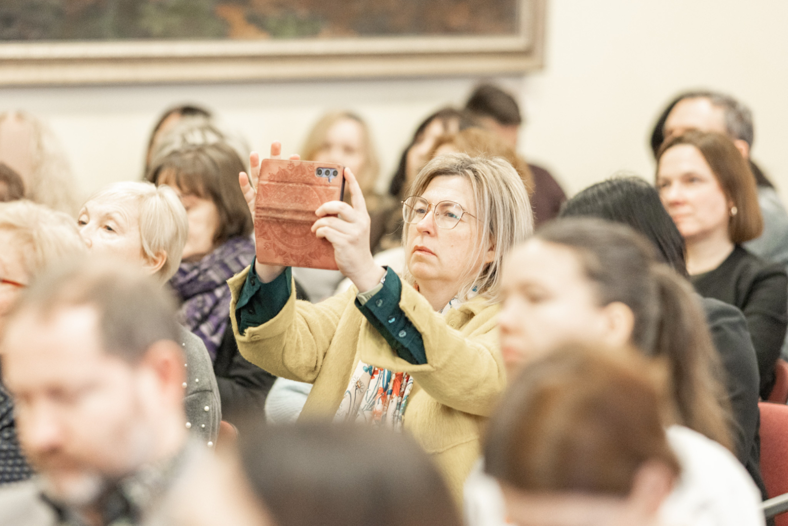 Gadskārtējā muzeju direktoru un vadītāju sanāksmes norise Latvijas Kara muzeja zālē