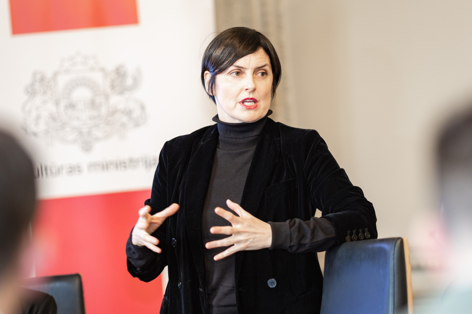 Eiropas kultūras galvaspilsētas uzraudzības padomes sēdes norise KM Lielajā zālē