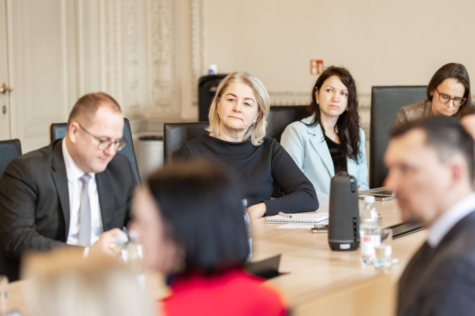 Eiropas kultūras galvaspilsētas uzraudzības padomes sēdes norise KM Lielajā zālē