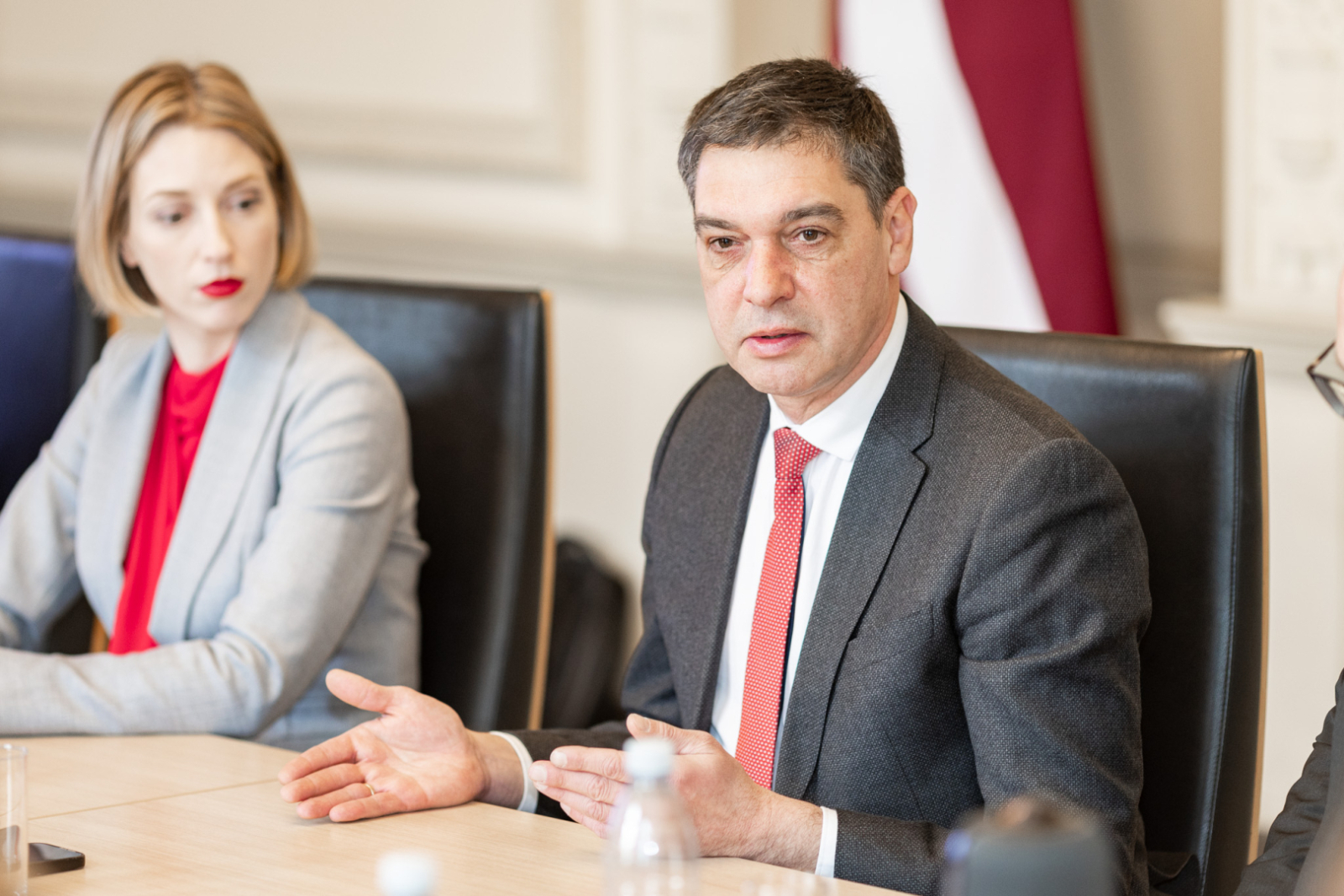 Eiropas kultūras galvaspilsētas uzraudzības padomes sēdes norise KM Lielajā zālē