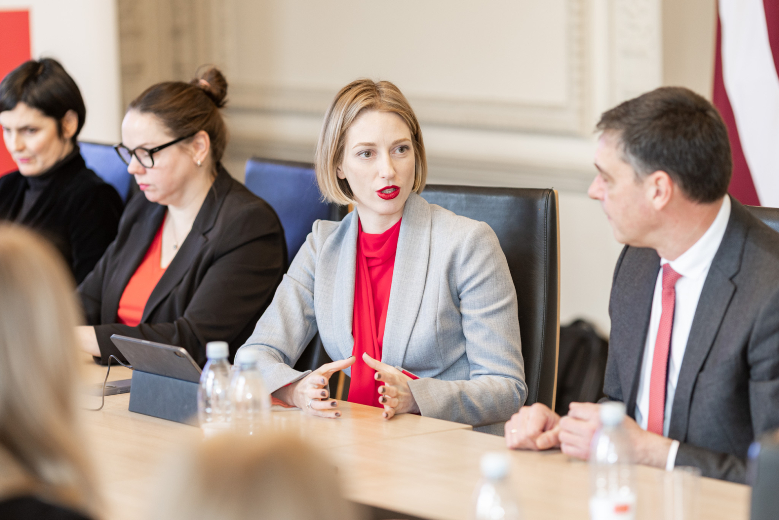 Eiropas kultūras galvaspilsētas uzraudzības padomes sēdes norise KM Lielajā zālē