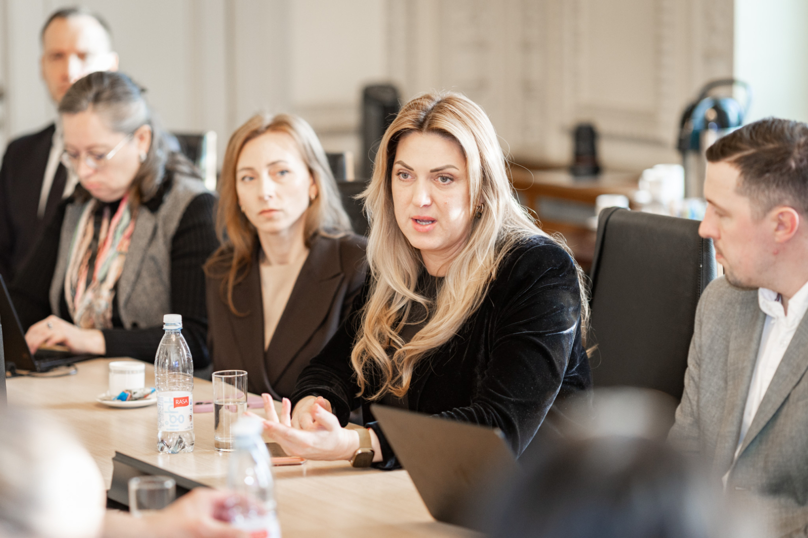 Eiropas kultūras galvaspilsētas uzraudzības padomes sēdes norise KM Lielajā zālē