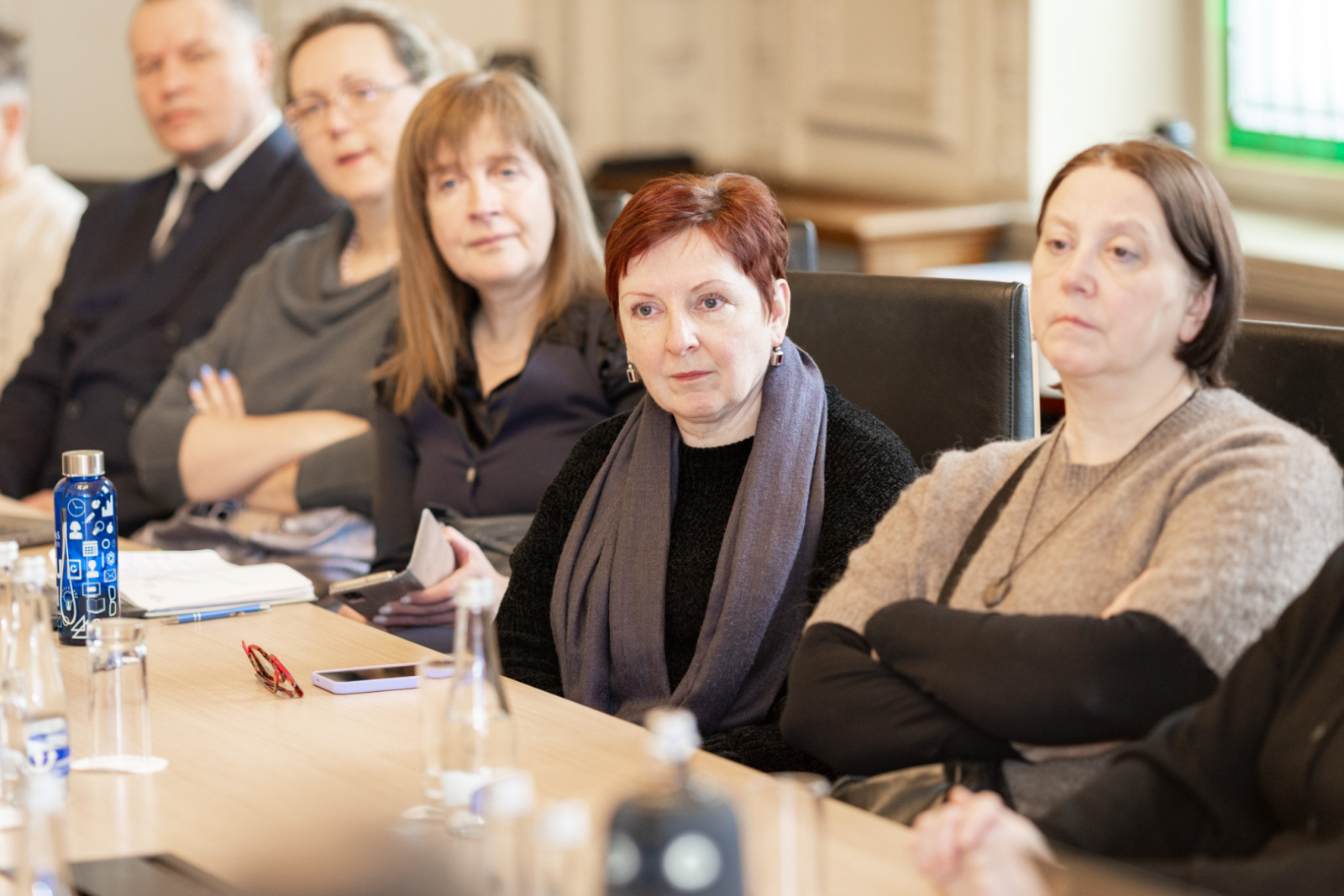 Nacionālās kultūras padomes sēdes norise KM Lielajā zālē