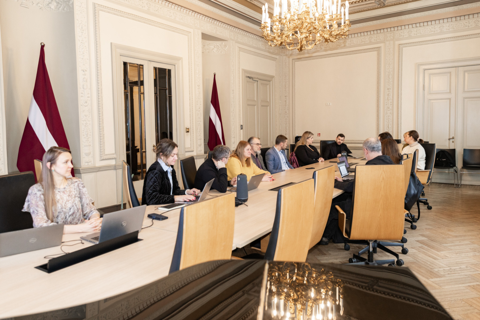 Darba grupas Latvijā radītas mūzikas īpatsvara palielināšanai radiostacijās sēdes norise