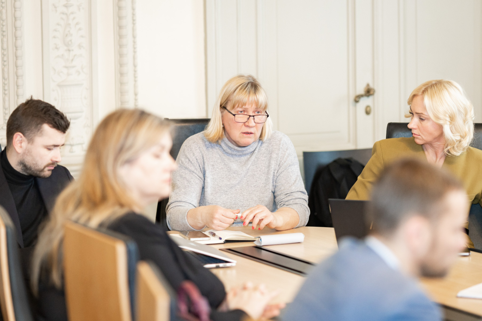 Darba grupas Latvijā radītas mūzikas īpatsvara palielināšanai radiostacijās sēdes norise