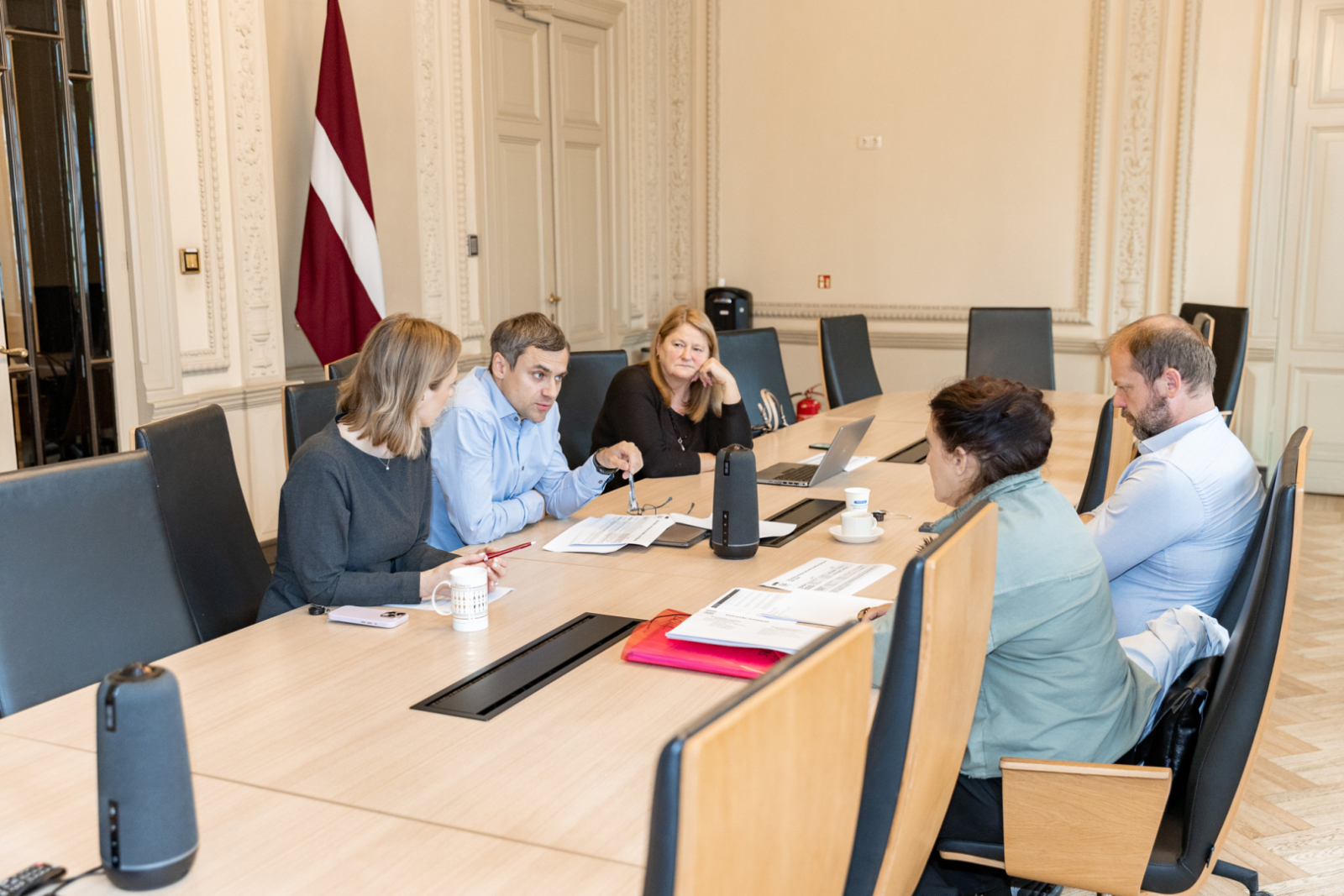 Tikšanās ar Latvijas Reģionālo mediju asociācijas un Latvijas Preses izdevēju asociācijas pārstāvjiem KM Lielajā zālē