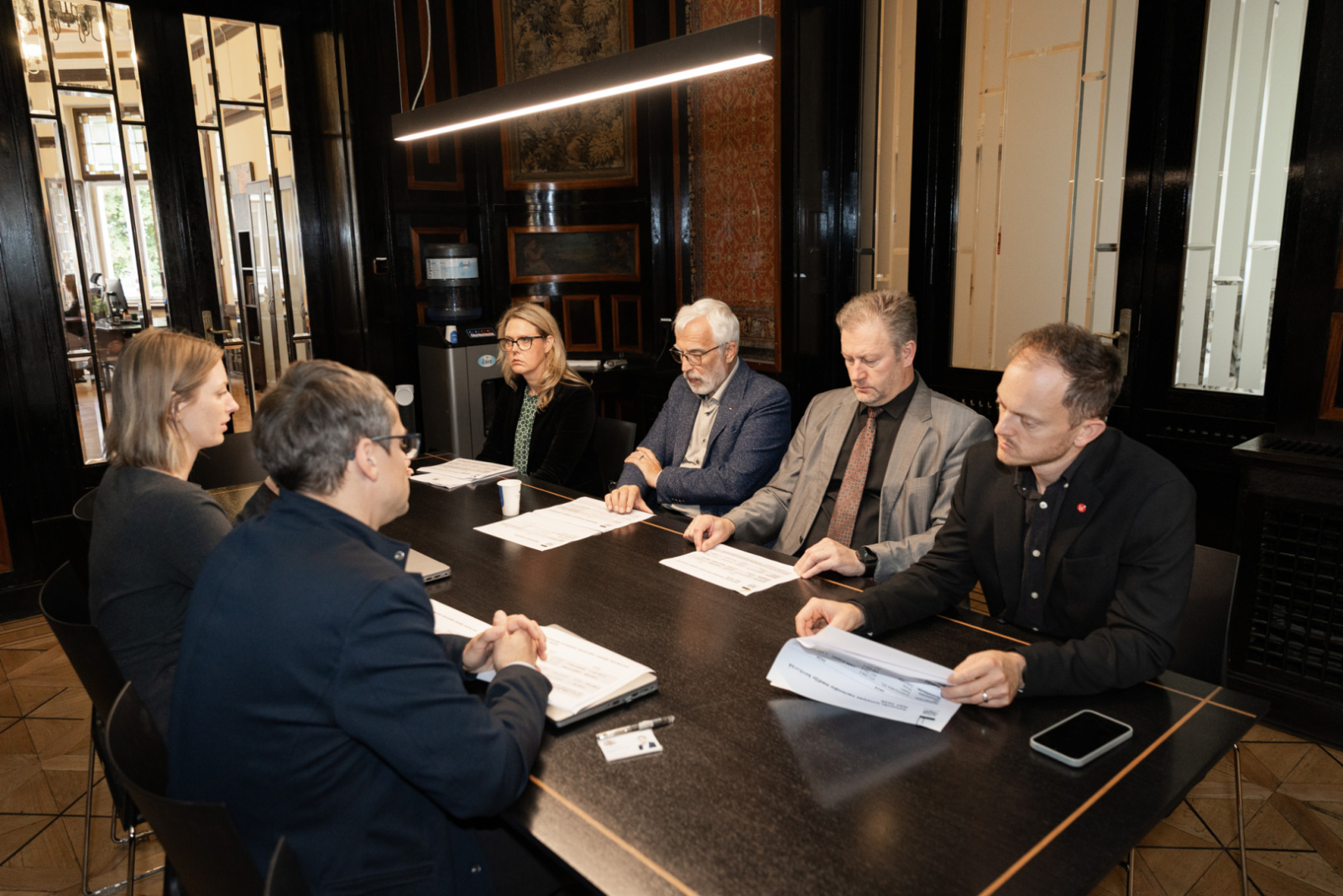 Tikšanās ar Latvijas Reģionālo mediju asociācijas un Latvijas Preses izdevēju asociācijas pārstāvjiem KM Kamīnzālē