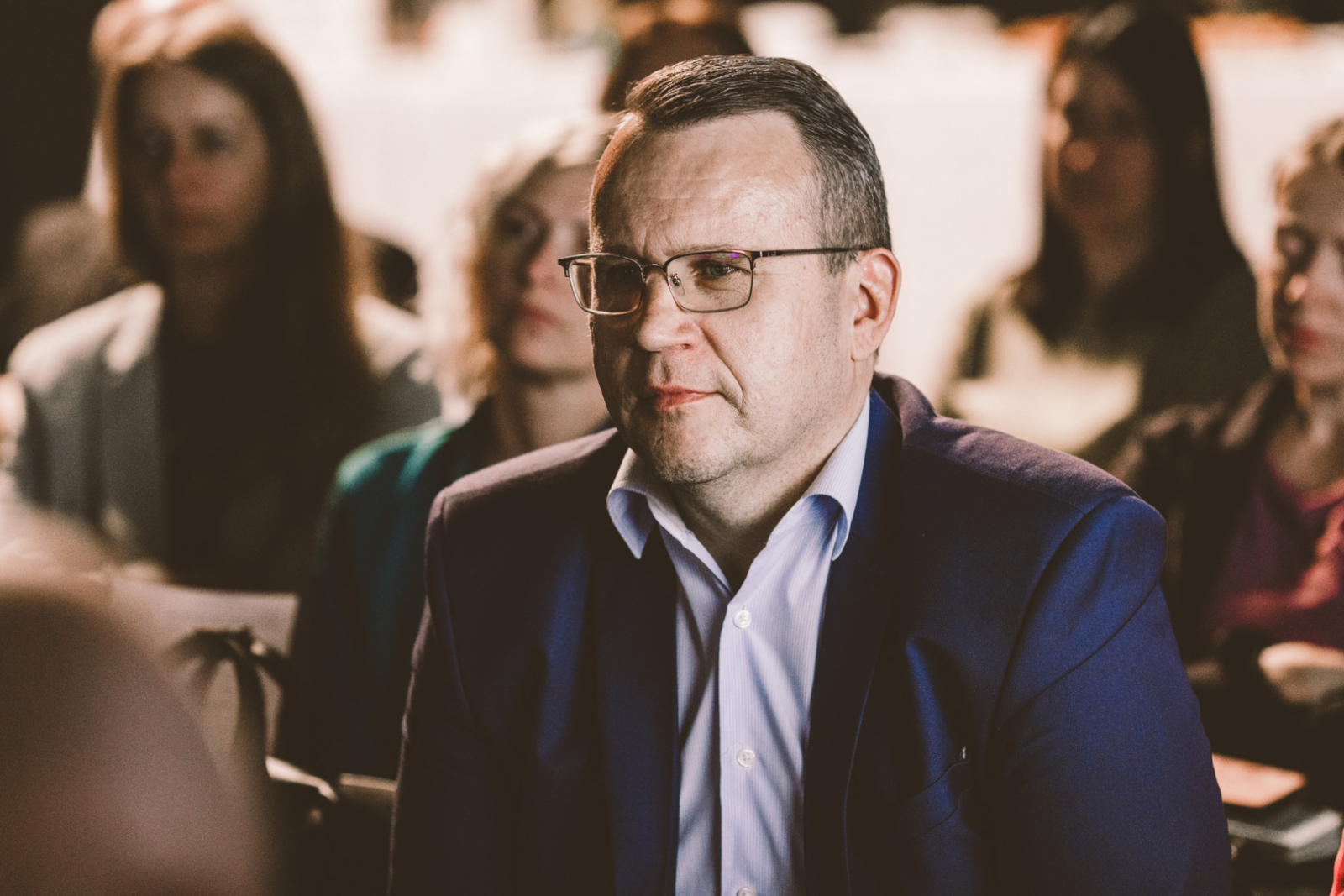 Semināra “Mediju inovācijas digitālajā laikmetā” norise LKA filmu skolas paviljonā