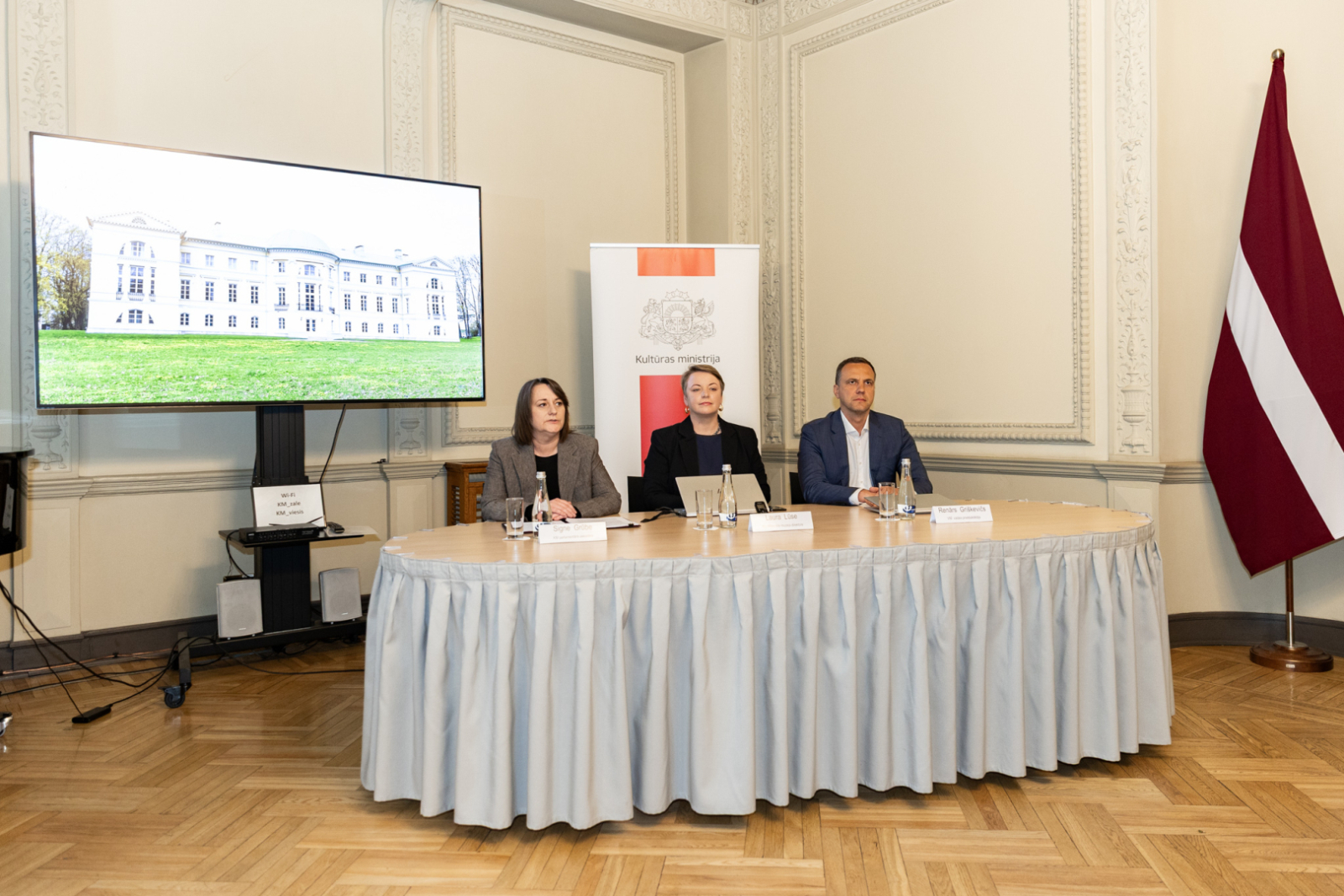 15.05.2025_Mediju pasākums - līguma noslēgšana par Mežotnes pils pārņemšanu Rundāles pils muzeja apsaimniekošanā